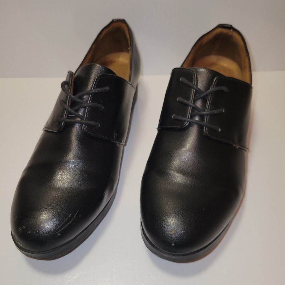 Shoes for Crews 59836 Madison III Women's Black Water-Resistant Oxfords Size 6
